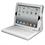 Adesso Compagno 2 (White) - Bluetooth 3.0 Keyboard with Carrying Case for new iPad and iPad 2